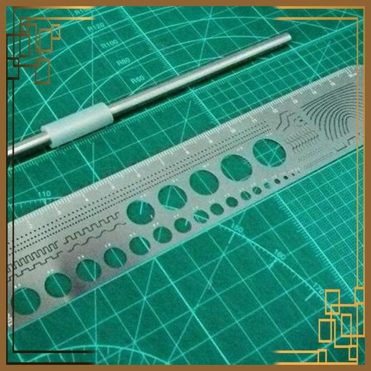 

[KSH] STAINLESS STEEL MODELING SCRIBER + CUTTING TEMPLATE