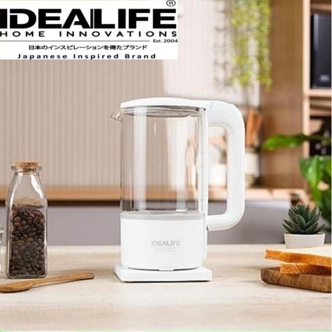 

TERSEDIA IDEALIFE IL 113S KACA - TEKO LISTRIK / KETTLE GLASS 1 LITER IL113S ORI