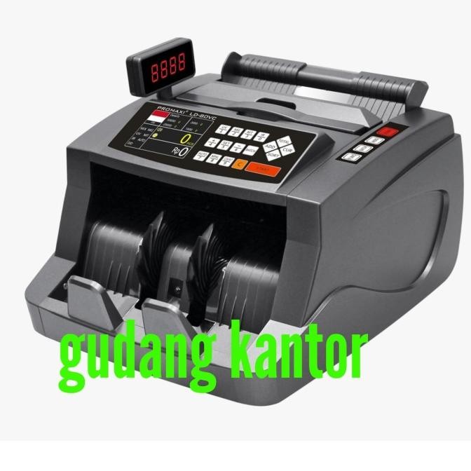 

TERSEDIA MESIN HITUNG UANG PROMAXI LD-80 VC HITUNG NOMINAL - MONEY BILL COUNTER