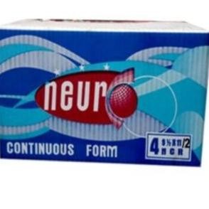

TERBARU - [Grab/Gojek] Kertas Continuous Form Neuro 9,5X11 4 Ply Utuh / Dibagi 2