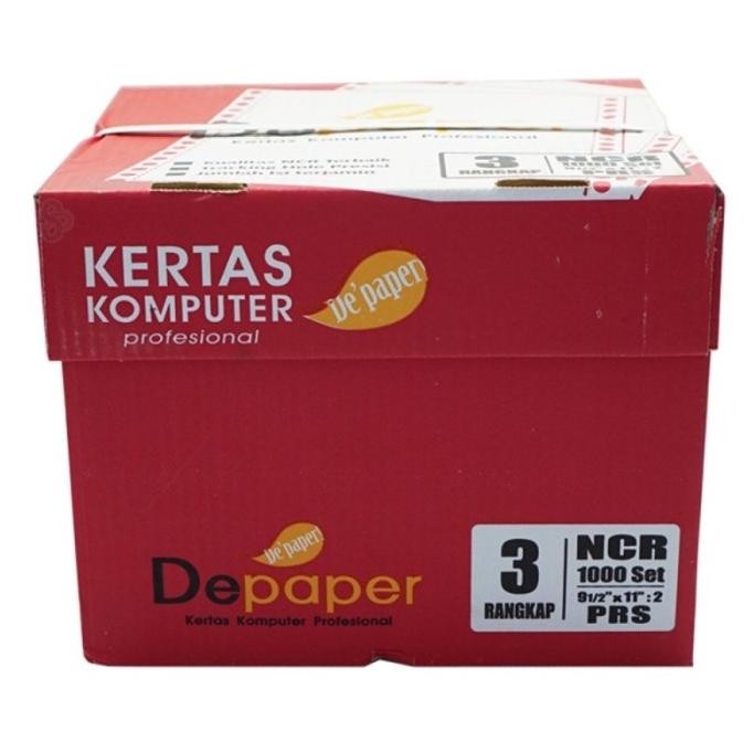 NEW Kertas Continuous Form Depaper 3 ply PRS NCR