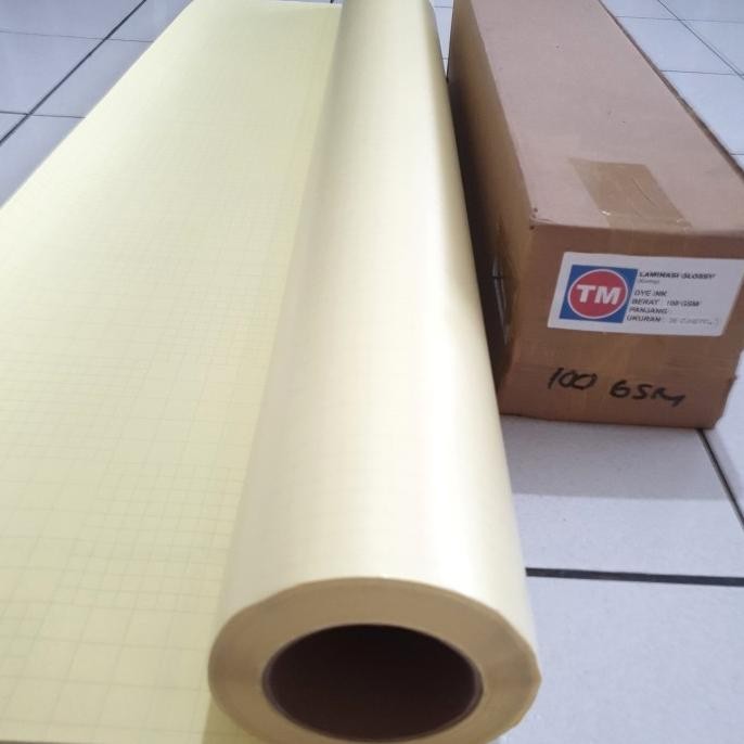 

TERBARU - Laminasi Dingin 100 gsm 24" ( 61 cm x 46 m ) Matte / Glossy