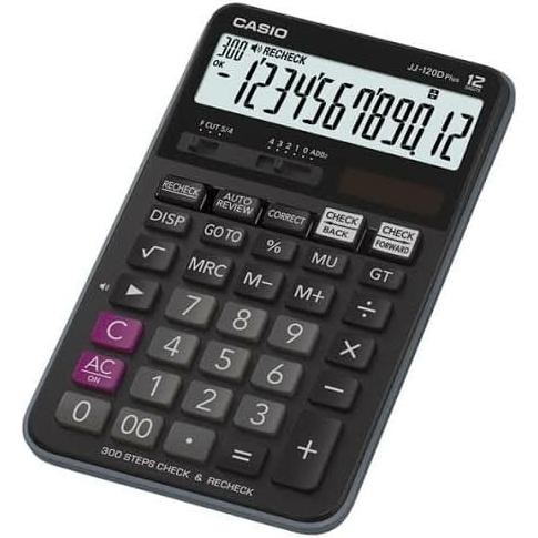

TERSEDIA CASIO JJ-120D CHECK & CORRECT CALCULATOR