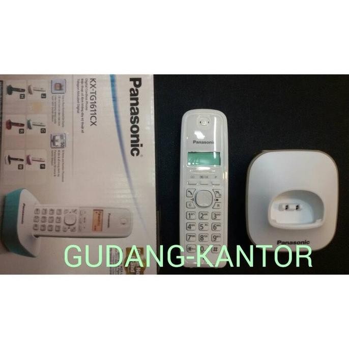 

TERSEDIA PANASONIC KX-TG1611 TELEPON WIRELESS