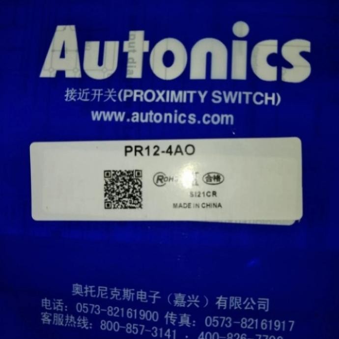 Pr12-4Ao Pr12-4Ao Pr12-4Ao 4Ao Autonics Inductive Proximity Sensor Restock