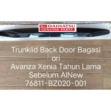 Trunklid Back Door Bagasi Avanza Xenia Tahun Lama Ori Diskon