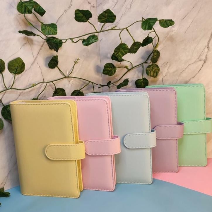 

1 Paket Binder A6 Financial Planner Budgeting Keuangan Sinking Funds Daily Cashflow Saving Jar Loose Leaf Zipper Poet Kertas Isian Agenda Buku Jurnal Journaling