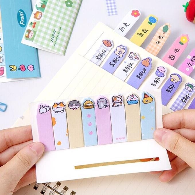 

Penanda Binder Lucu A5 A6 B5 Pembatas Buku Bacaan Novel Agenda Catatan Harian Daily Financial