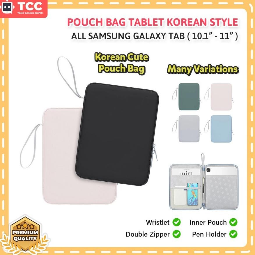 Samsung Tab A8 A7 S8 S6 Lite Clutch Hand Bag Sleeve Tas Tangan Tablet Handbag Laptop Sleeve Tablet P