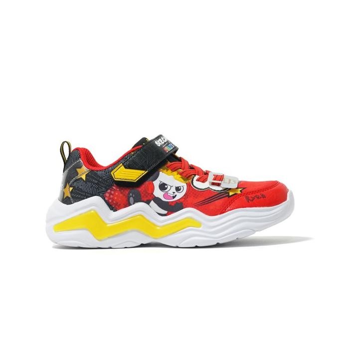 Sale Sepatu Anak Skechers Kids Sport Erupters Iv Red Black - 406039Lrdbk