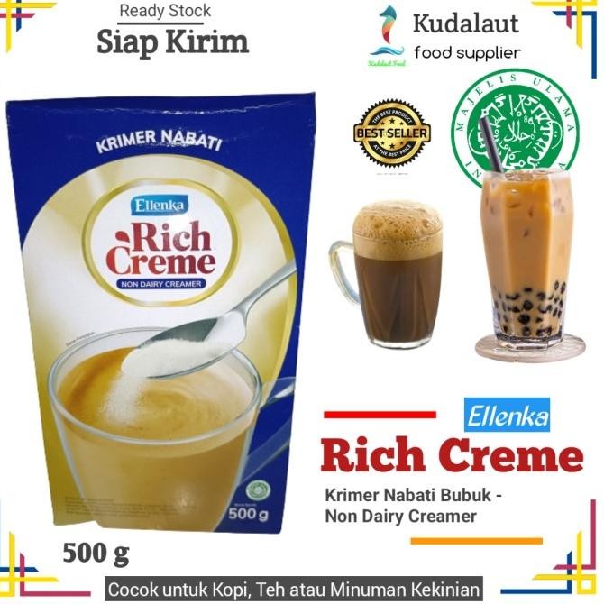 

TERMURAH Ellenka Rich Creme/Non Diary Creamer; Krimer Nabati Bubuk; Box 500g