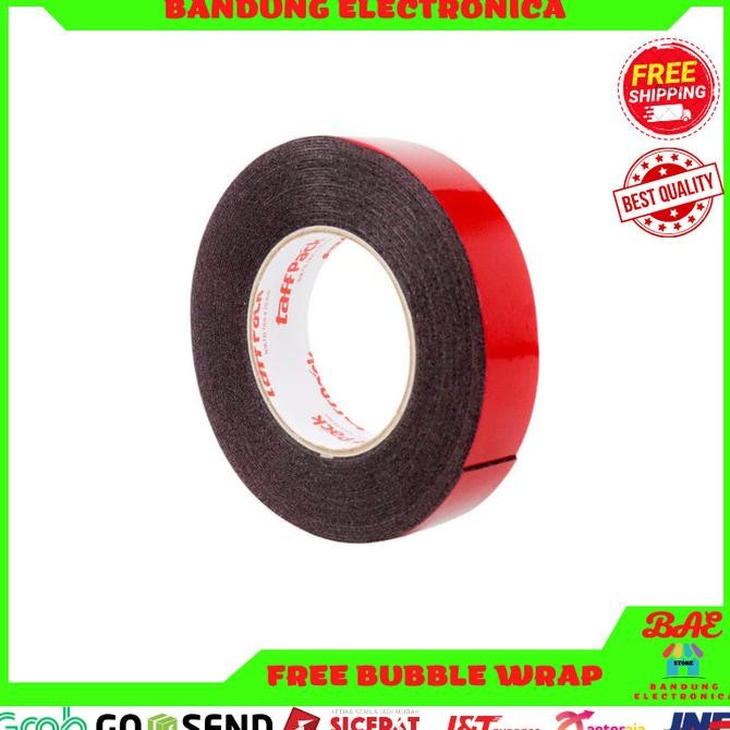 

BEBAS ONGKIR - Tape Lakban Double Tape Foam Serbaguna Size 10m x 30mm