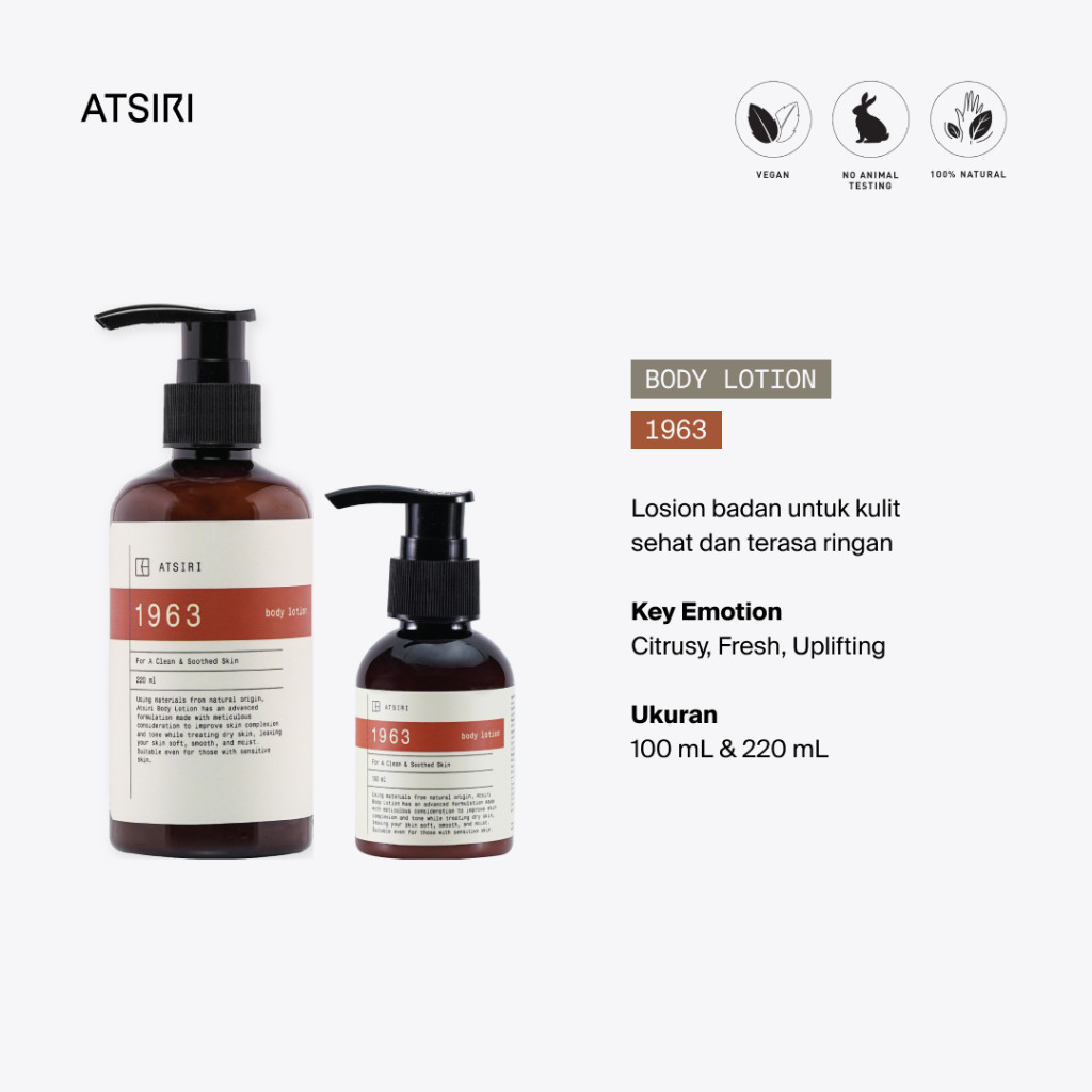 Rumah Atsiri 1963 Lotion