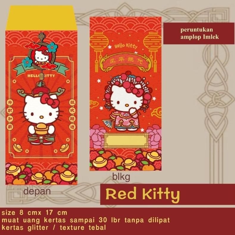 

(8 Pcs) Amplop Angpao Xinjia Imlek 2025 Snake Ular ( Free Custom Nama)