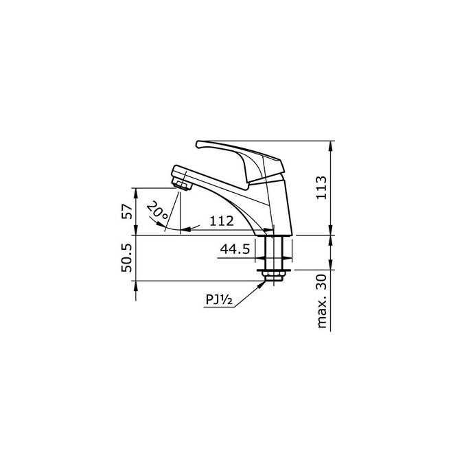 Wastafel Toto Lw639Cj  Ready
