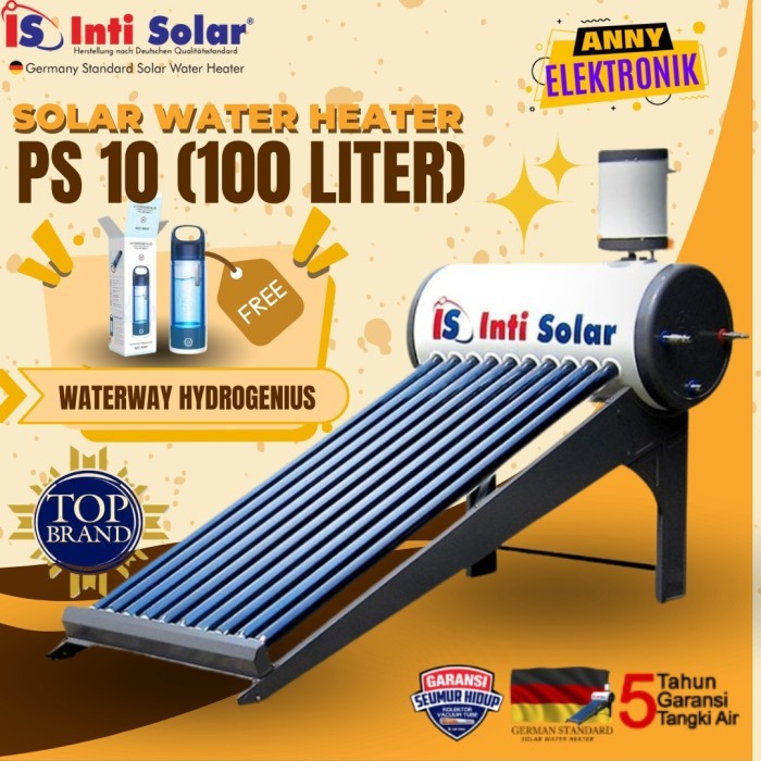 Terlaris Pemanas Air Solar 100 Liter Inti Solar Ps 10