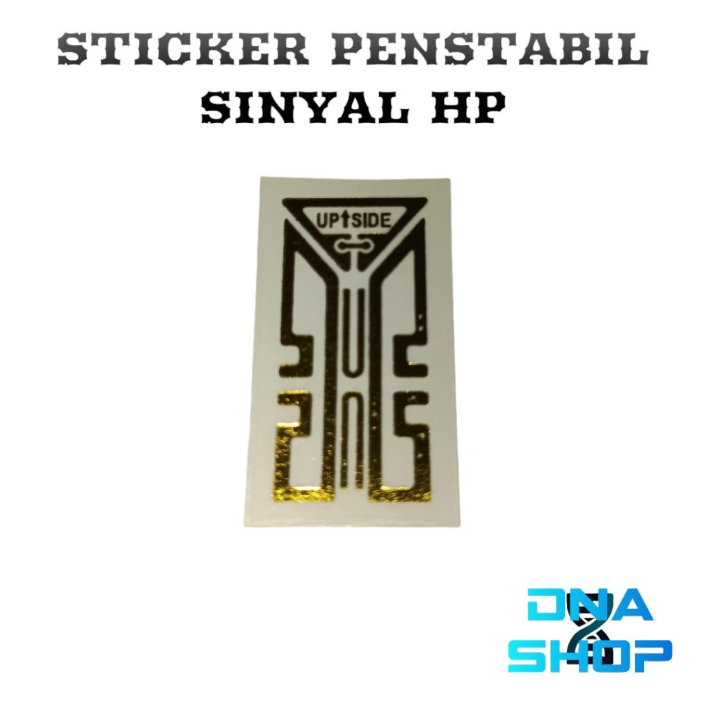 Sticker Penstabil Sinyal HP Gen X Plus Antena Cell Booster Signal Smartphone
