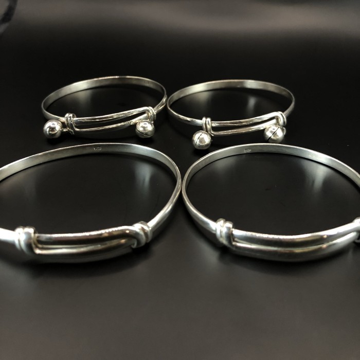 gelang tangan kaki bayi perak