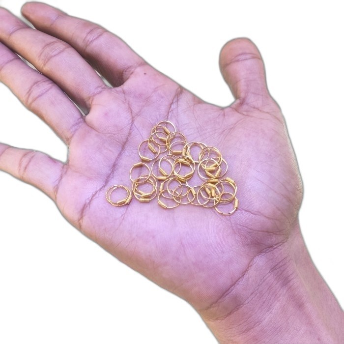 anting bayi baru lahir emas asli