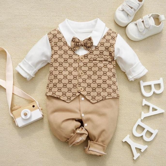 Baju bayi anak laki laki premium usia 0-2 tahun lucu impor ala korea