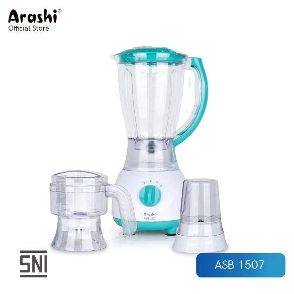 

TERSEDIA BLENDER KACA ARASHI ASB-1502 1,5 LITER 2 IN 1