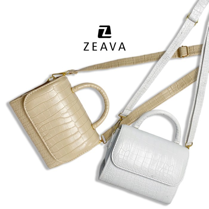TERJAMIN [ZEA OFFICIAL] Andin Sling Bag - Tas Selempang Wanita /Tas Croco Dylan