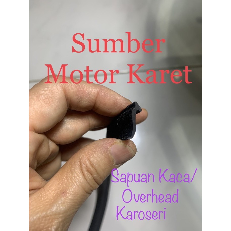 Karet Sapuan Kaca/Overhead Untuk Mobil Karoseri