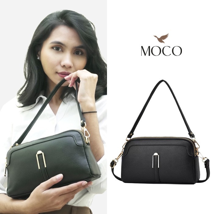 TERMURAH A026 MOCO Fashion Tas Wanita Selempang Sling Bag Impor Viral Kerja