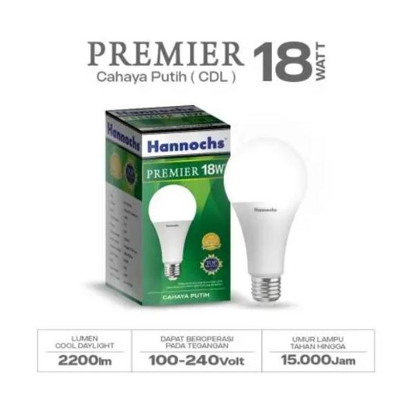 

TERSEDIA LAMPU LED HANNOCHS 18W 18 WATT