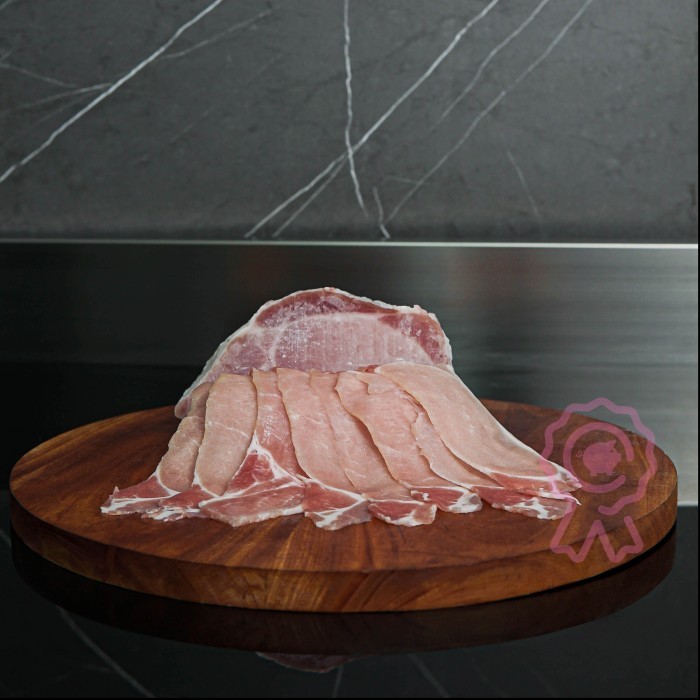 

Karbonat (Pork Loin) Shabu-Shabu Slice - Import (Denmark) 250G (Frozen