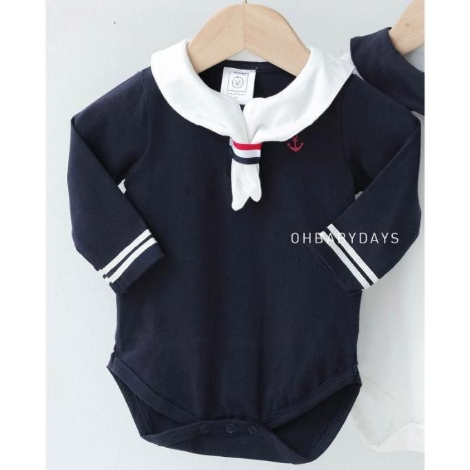 OHBABYDAYS | Jumper Anak Bayi | Sailor Romper