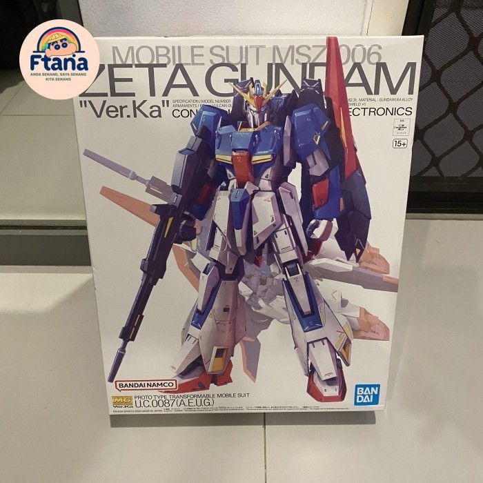 Jual Gundam Mg 1/100 Zeta Ver Ka Baru Mib