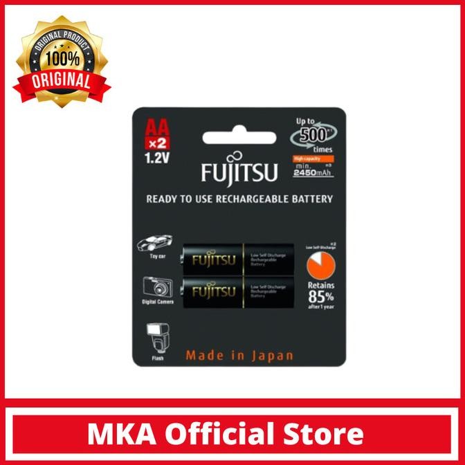 

TERSEDIA FUJITSU AA RECHARGEABLE 2450 MAH BATTERY 2 PACK