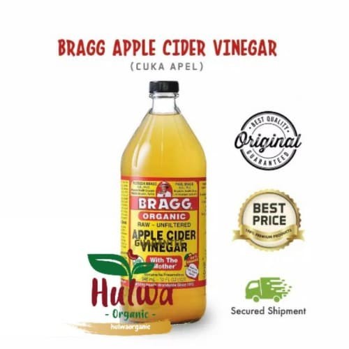 

HRG DISKON Bragg - Organic Raw Apple Cider Vinegar ACV ( Cuka Apel ) 32 oz 946 mL