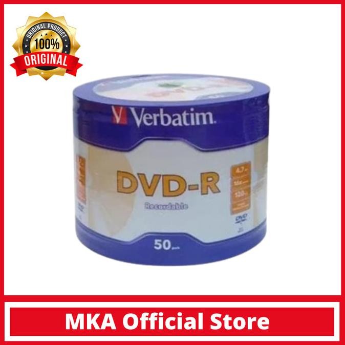 

TERSEDIA DVD-R 4.7 GB DISC - 50 DISC SPINDLE #64046