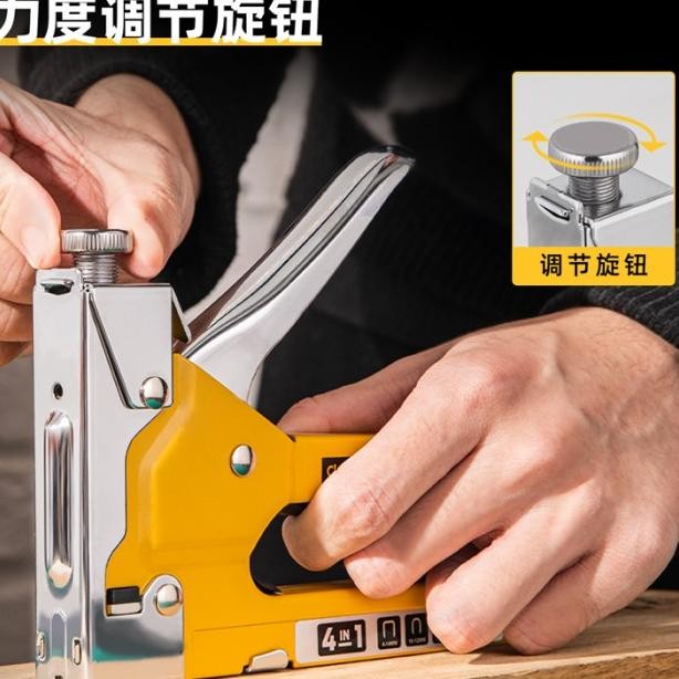 

Deli Tools Staples / Stapler Gun Taer 4 In 1 Dl238004