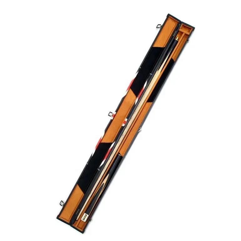billiard accessories snooker cue stick with billiard cue case set 9mm tip