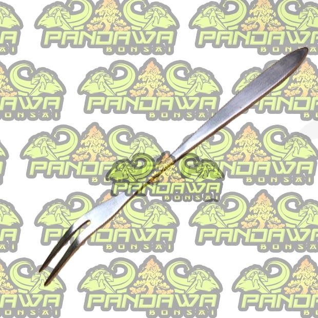 PANDAWA BONSAI-ALAT BONSAI Garpu pengurai akar bonsai , alat Berkebun pencabut rumput liat , pencabu
