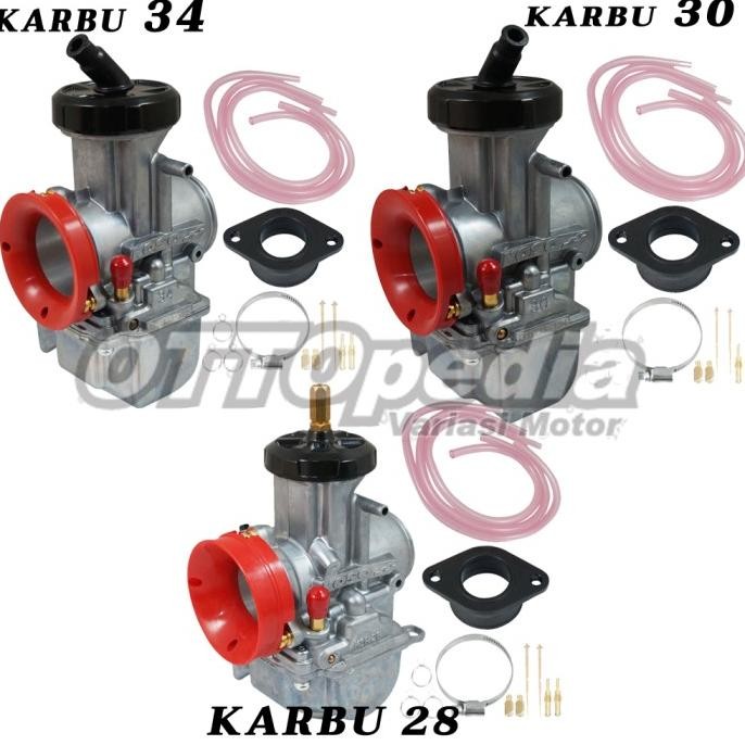 NEW Karbu Karburator Karbulator Carbulator Carbu 30 PWK Evo KSR Ori Koso