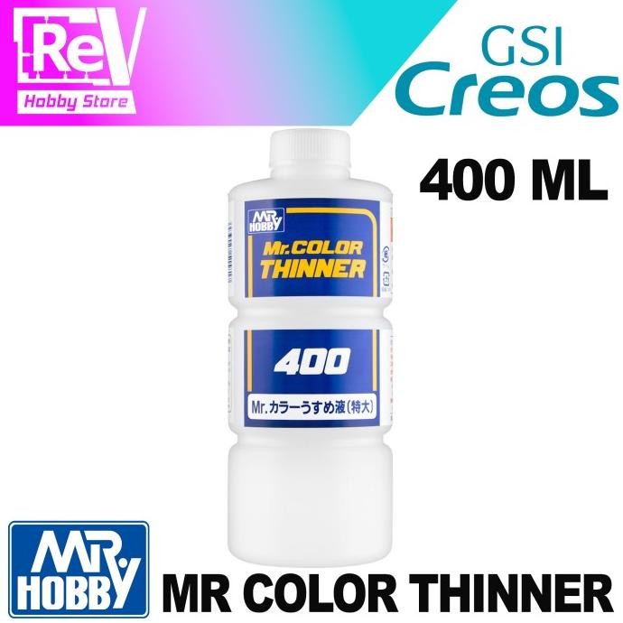 MR COLOR THINNER 400 THINNER GUNDAM MODEL KIT MG HG PG T-104