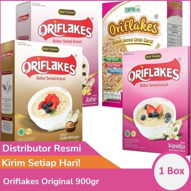 

Oriflakes Original Gastro 900 gr Sereal Umbi Solusi Gerd Maag Lambung