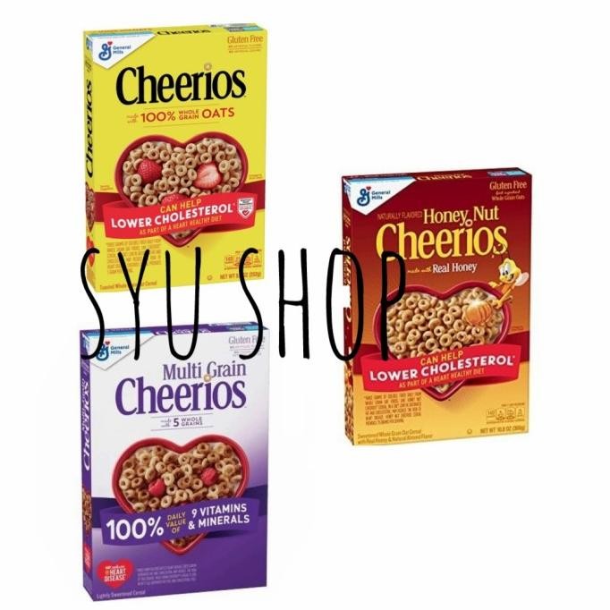 

cheerios cereal multigrain multi grain honey nut oats oat 255 306 252