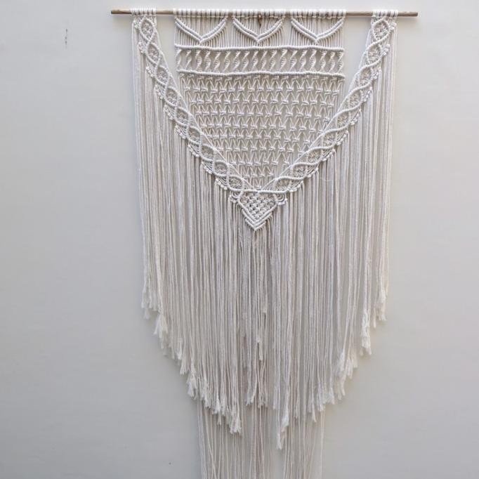

Custom order macrame back drop WS04