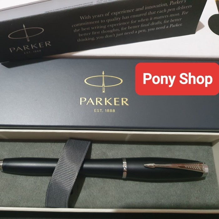 

Farizal - Pen Parker Urban Matte Black Chrome Trim Rollerball