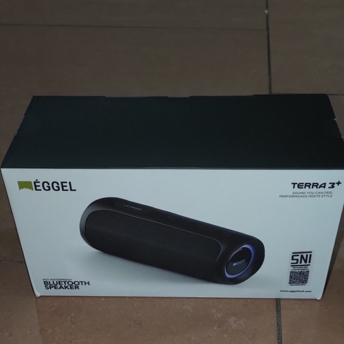 Eggel Tera 3 Plus Speaker Bluetooth Waterproof Original Resmi