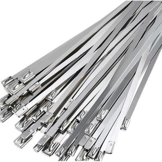 

TERBARU - Stainless Stenlis Steel Kabel Ties Cable Tie Tis SS300 300 X 4,6 4.6 mm 4.6mm 30cm 30 cm