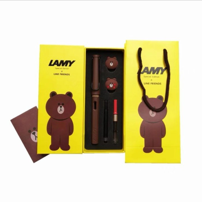 

Ready Lamy fountain pen original kakao friend gift set