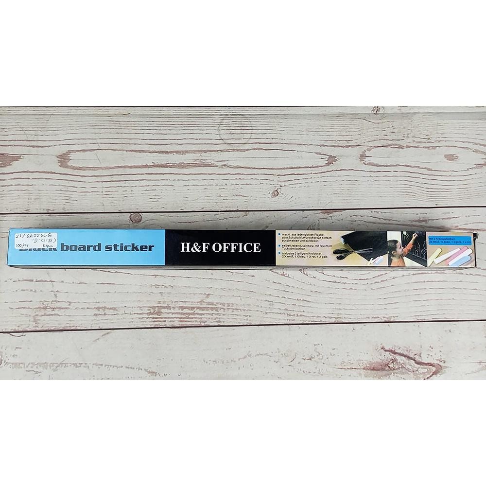 

H&F STIKER DINDING PAPAN TULIS KAPUR FLEXIBLE 200 X 45 CM - PRODUK BARU