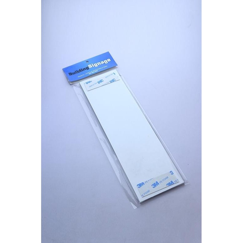 

Papan Petunjuk Signage PRIA - Acrylic Rectangle Sign LZS