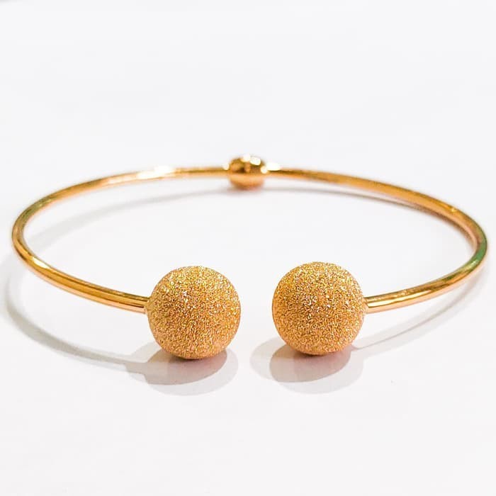 Grosir RESTOCK Gelang Tinju wanita emas asli Elegan